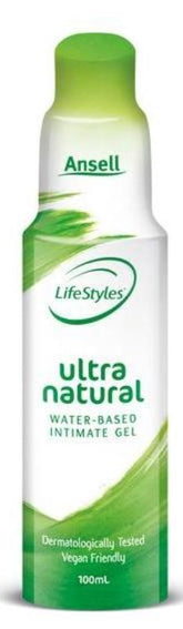 Lifestyles Ultra Natural Water-Based Intimate Gel 100ml